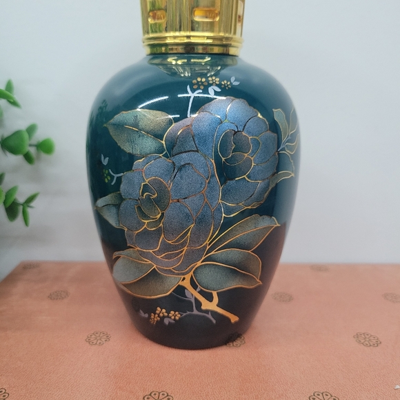 Vintage French Artoria Limoges Lampe Berger - Picture 4 of 10